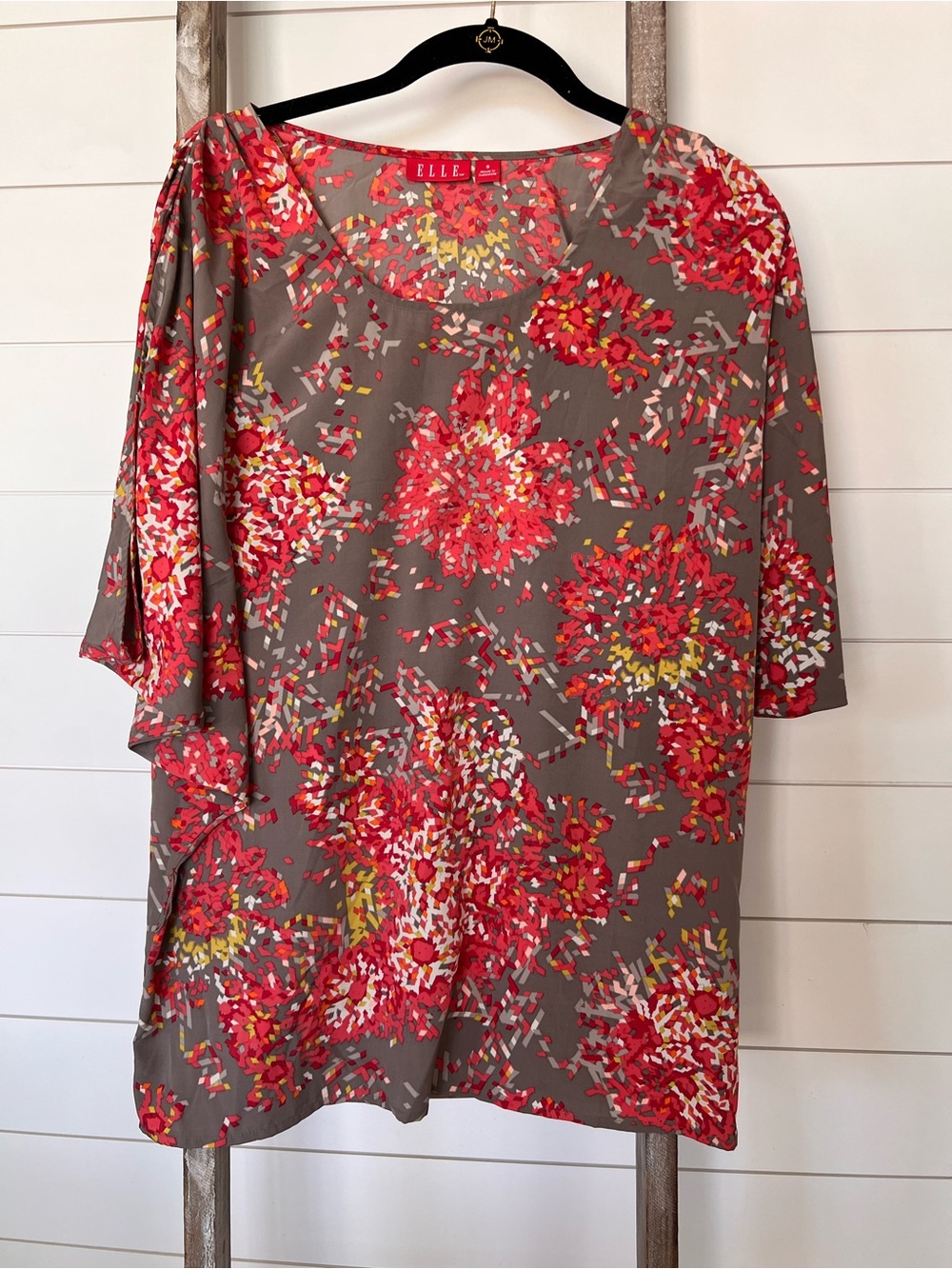 ELLE | Floral Print Blouse